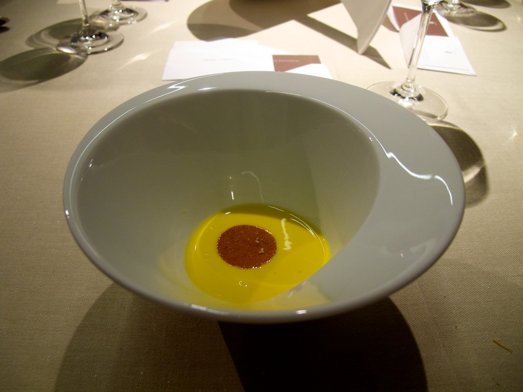 The corn cream that wanted to be mollusc Mugaritz